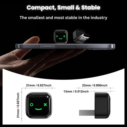 Mini 2 in 1 Wireless Carplay & Android Auto Adapter