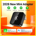 2-in-1 Wireless CarPlay & Android Auto Dongle, 2026 Smart AI Chip, Plug & Play