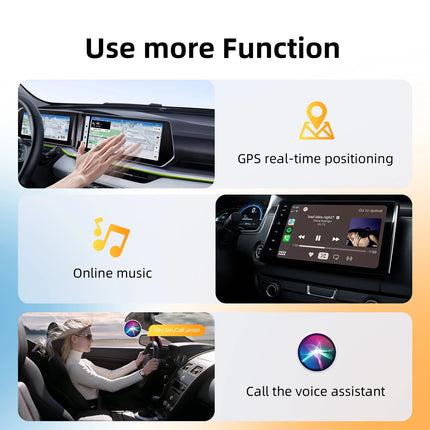 Wired to Wireless CarPlay & Android Auto Dongle, Adapter Stable Sync, 2026 model