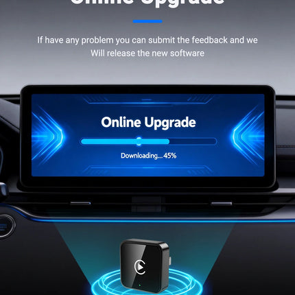 2-in-1 Wireless CarPlay & Android Auto Dongle, 2026 Smart AI Chip, Plug & Play