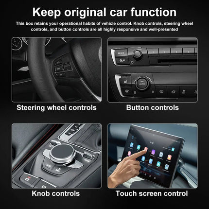 2026 CarPlay Android Auto Wireless Adapter, Fast Pairing, Quick Connection