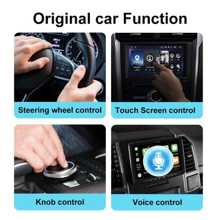 Ultra-Compact CarPlay & Android Auto Wireless Activator for wired Cars (USB-C/A)